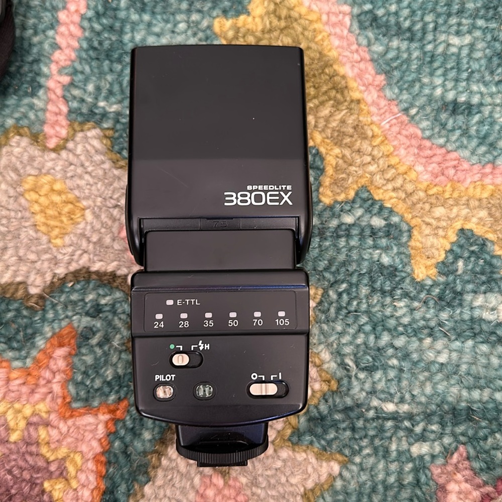 Canon Speedlite 380EX Shoe Mount Flash for Canon from Japan